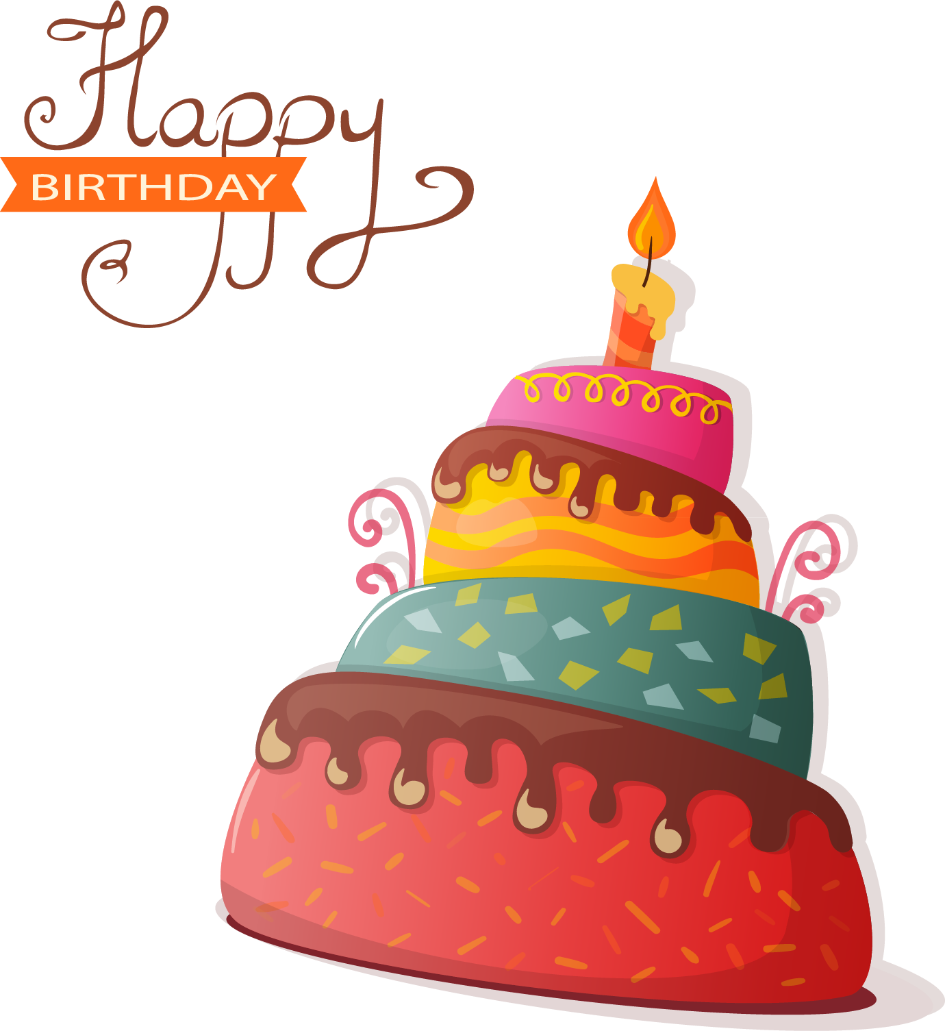 Cake Birthday Free Download Image Transparent PNG Image