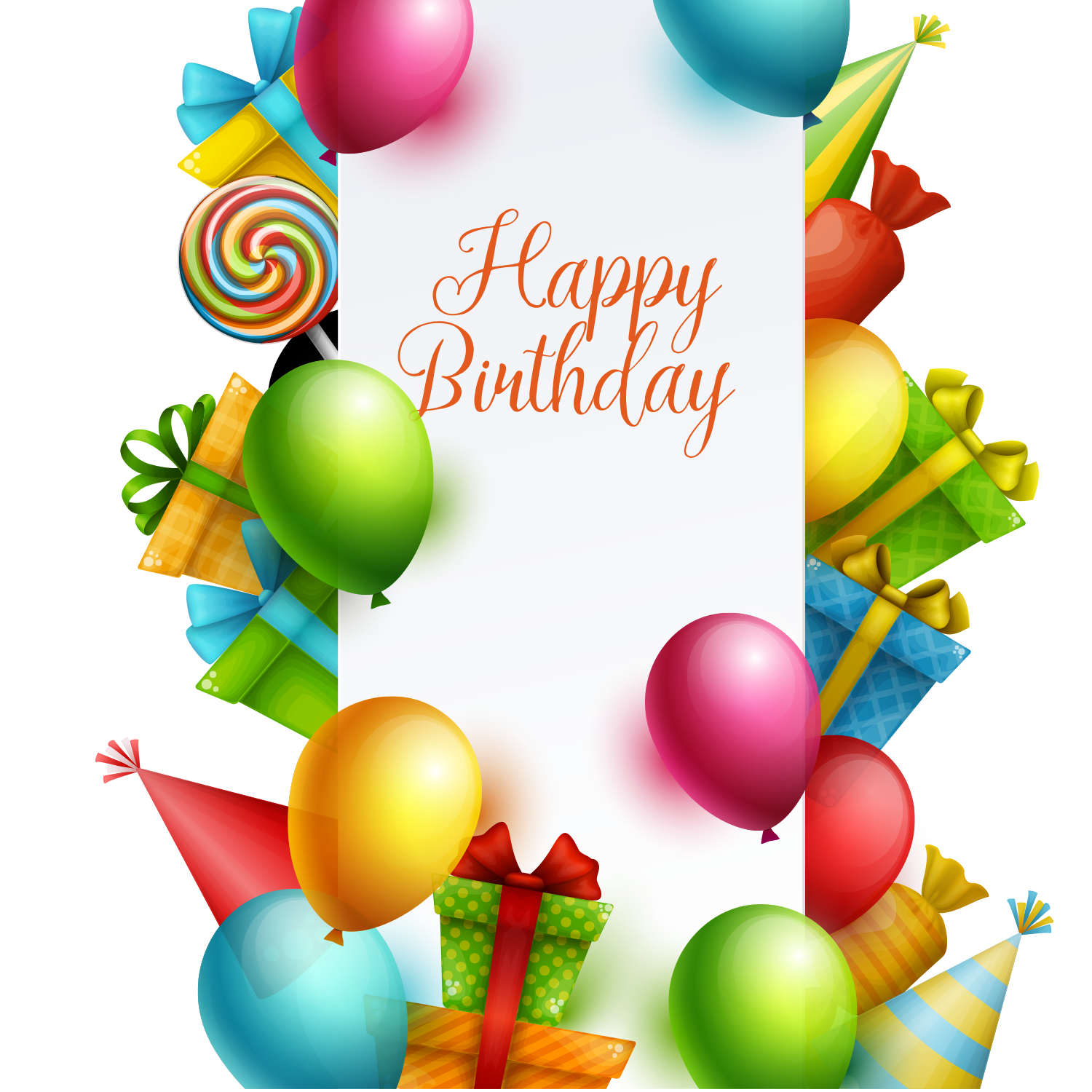 Card! Birthday Happy Free Download PNG HQ Transparent PNG Image