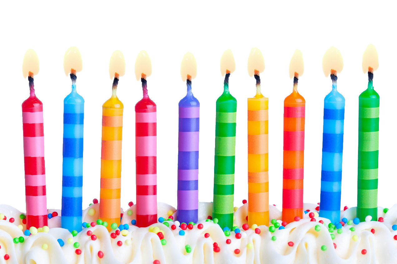 Birthday Candles Free Download Png Transparent PNG Image