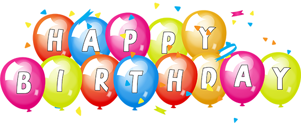 Text Birthday Balloons Download Free Image Transparent PNG Image