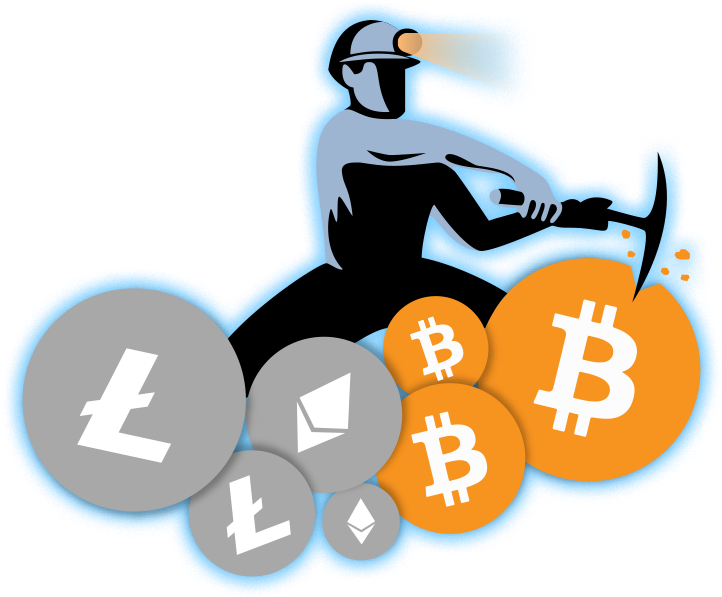 Cryptocurrency Mining Bitcoin Cloud Network Free HD Image Transparent PNG Image