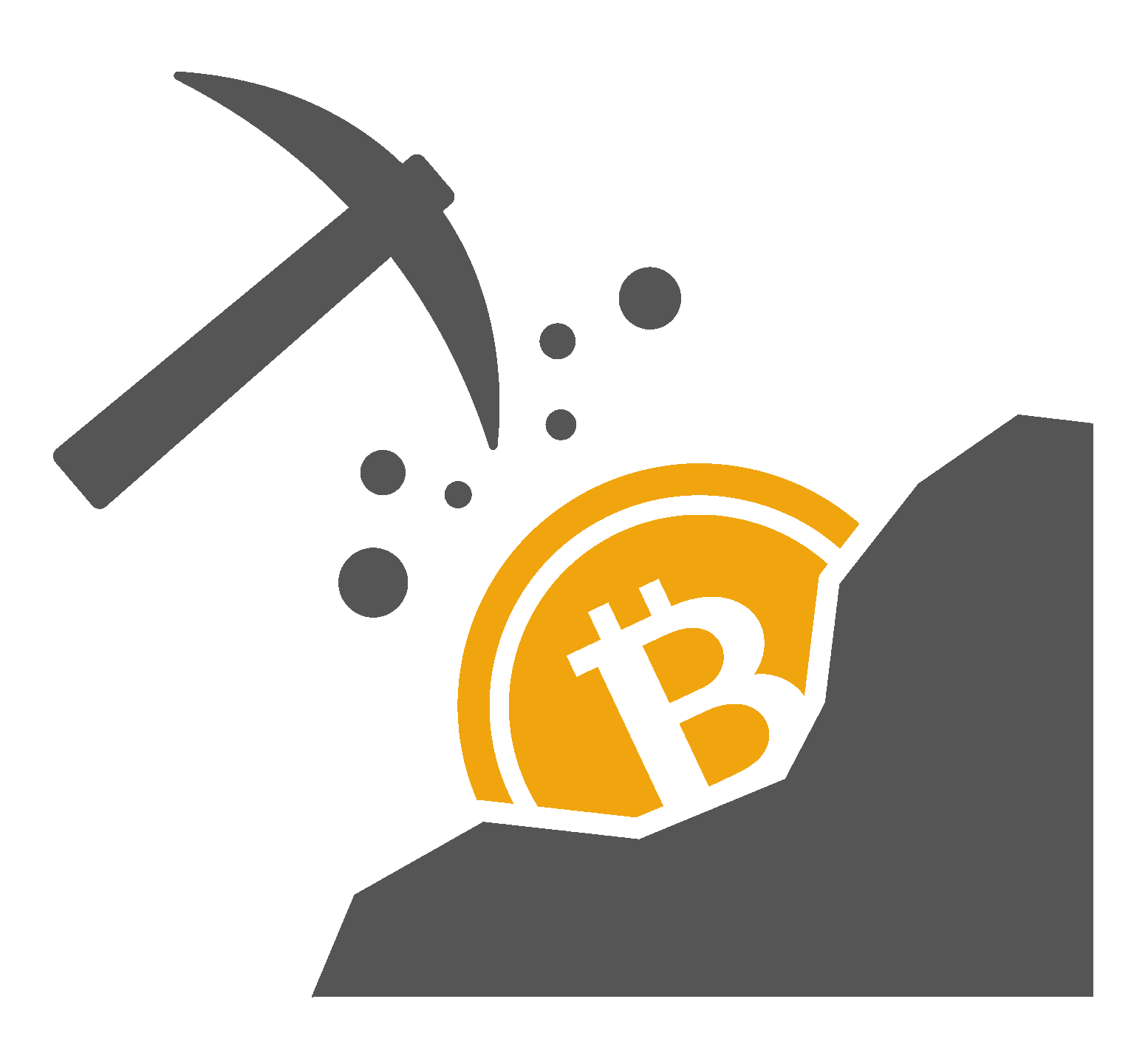 Mining Network Mines Bitcoin Cryptocurrency Cloud Transparent PNG Image