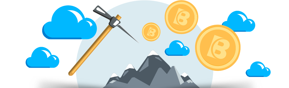 Cryptocurrency Mining Bitcoin Cloud Network Free Download Image Transparent PNG Image