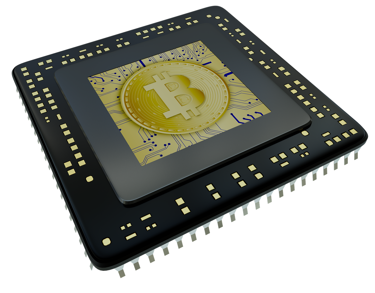 Mining Application-Specific Microcontroller Bitcoin Cryptocurrency Circuit Integrated Transparent PNG Image