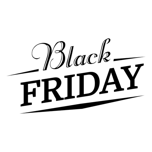 Text Friday Black Picture Free Clipart HQ Transparent PNG Image