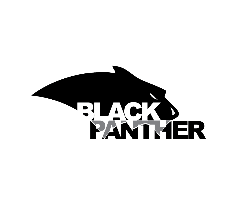 Black Panther Logo Image Transparent PNG Image