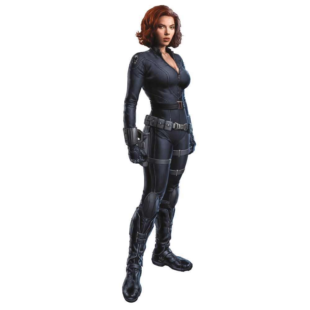 Black Widow Photo Transparent PNG Image