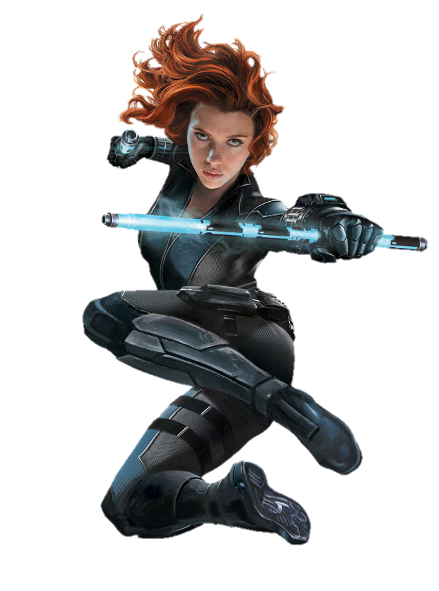 Black Widow Transparent Background Transparent PNG Image