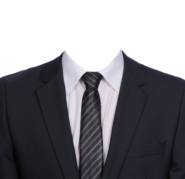 Blazer Suit Black Tie Free HQ Image Transparent PNG Image