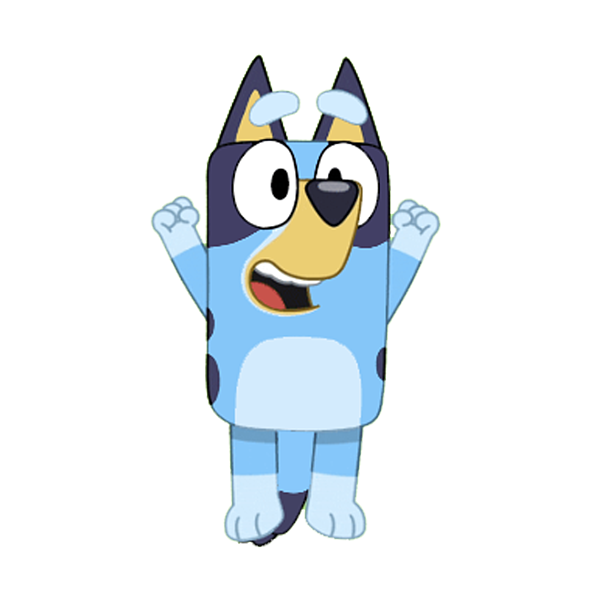 Bluey Dog Free Photo Transparent PNG Image