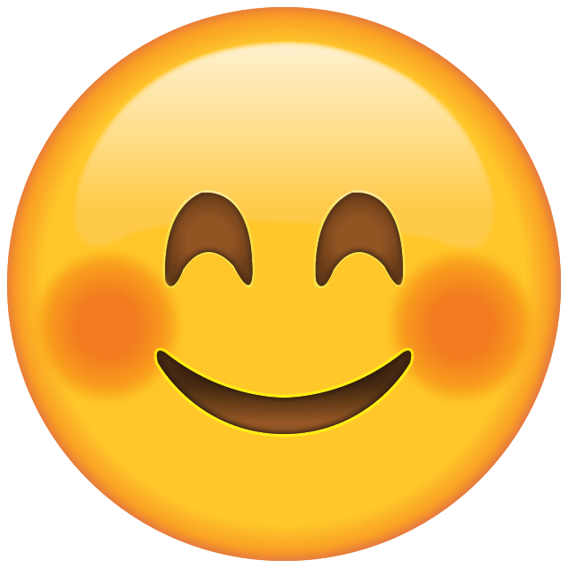 Blushing Emoji Hd Transparent PNG Image