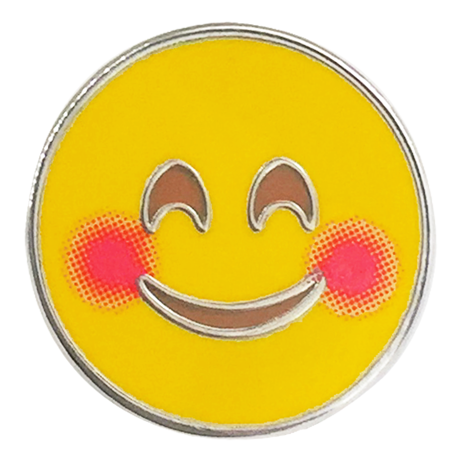 Blushing Emoji Clipart Transparent PNG Image