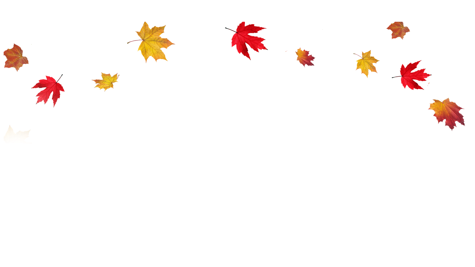 Transparent Fall Leaves Border Transparent PNG Image