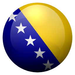 Bosnia And Herzegovina Flag Png Transparent PNG Image