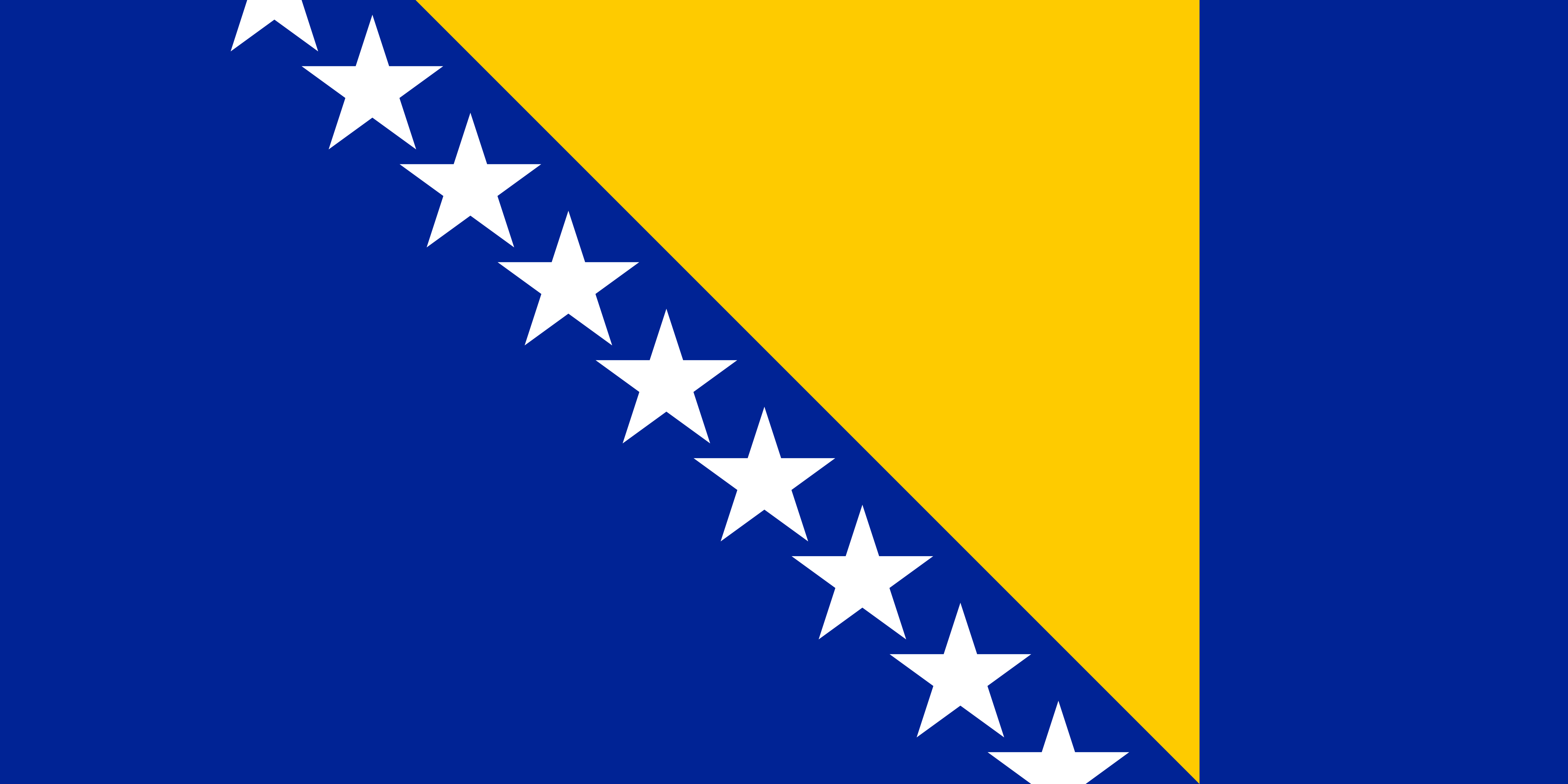 Bosnia And Herzegovina Flag Png Clipart Transparent PNG Image