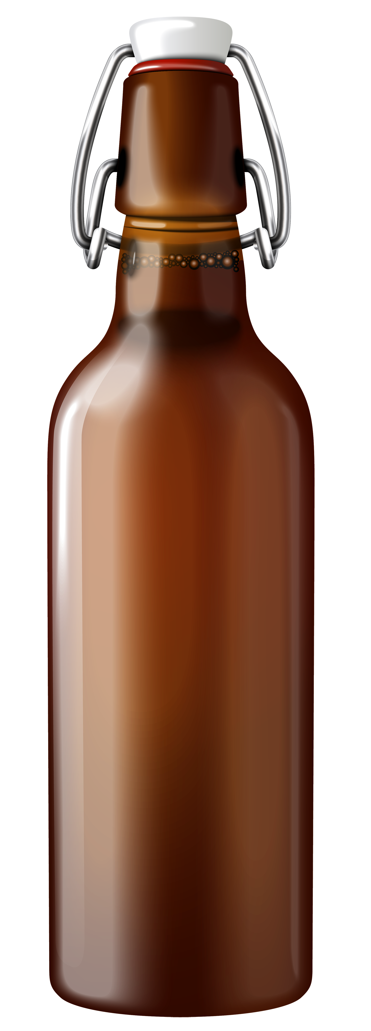 Brown Bottle Empty Glass PNG File HD Transparent PNG Image