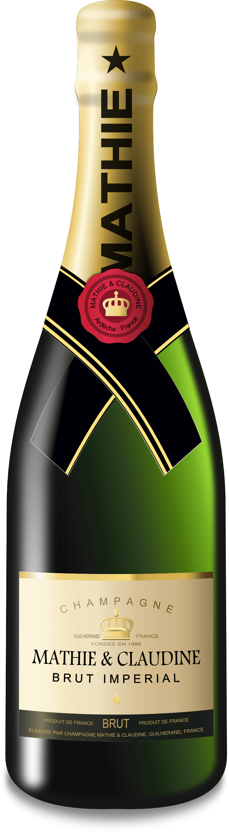 Champaign Bottle Png Image Transparent PNG Image