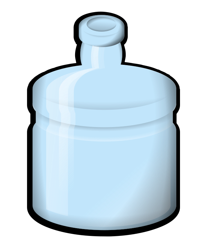 Cartoon Water Bottle Clip Art Transparent PNG Image