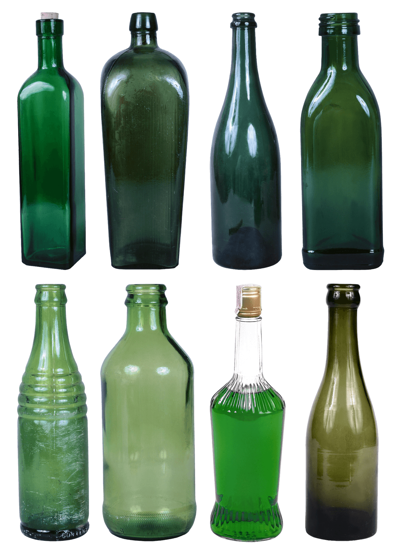 Glass Bottles Png Transparent PNG Image