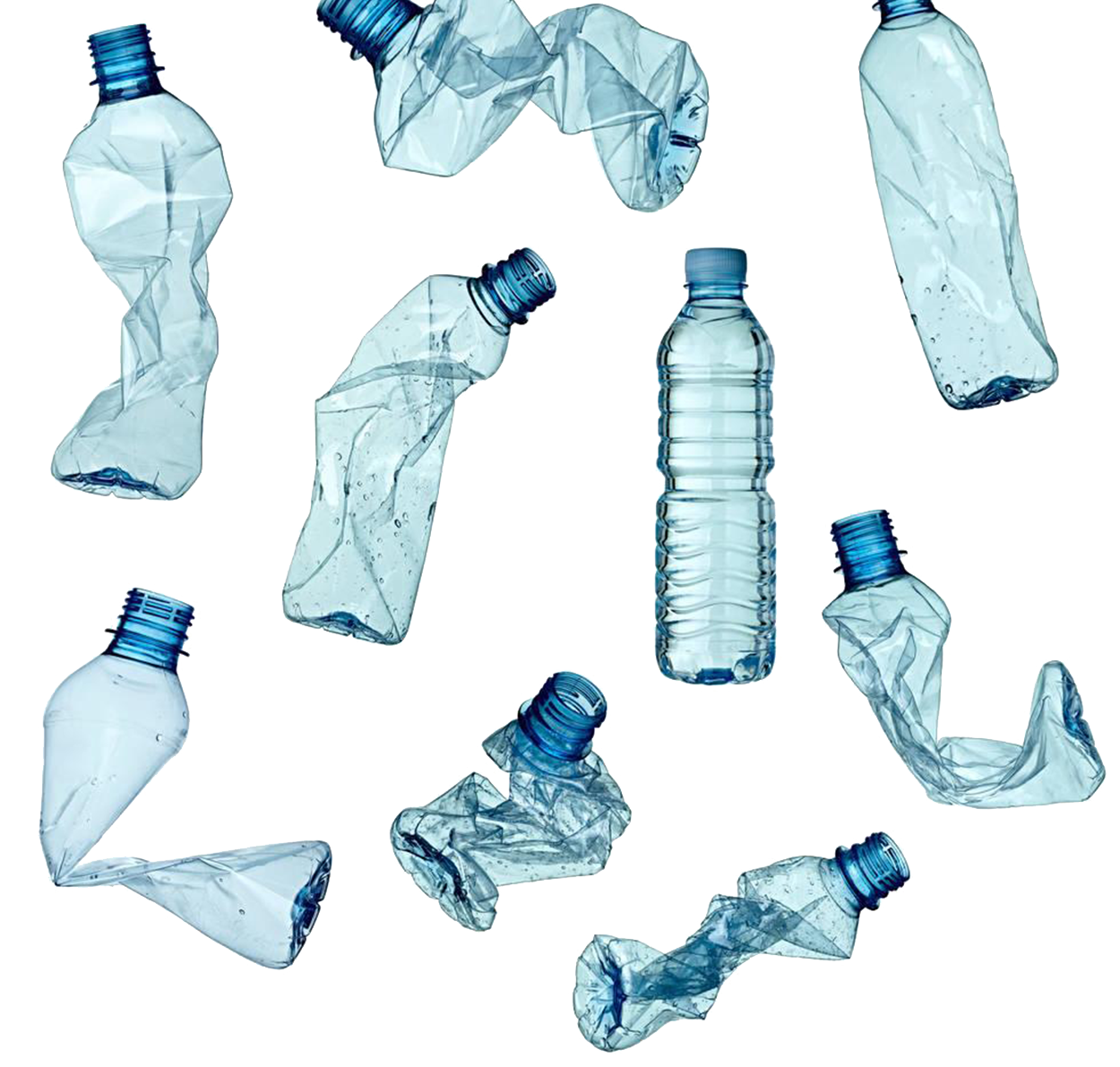 Bottles Recycling Plastic Recycled Bottle Waste Transparent PNG Image