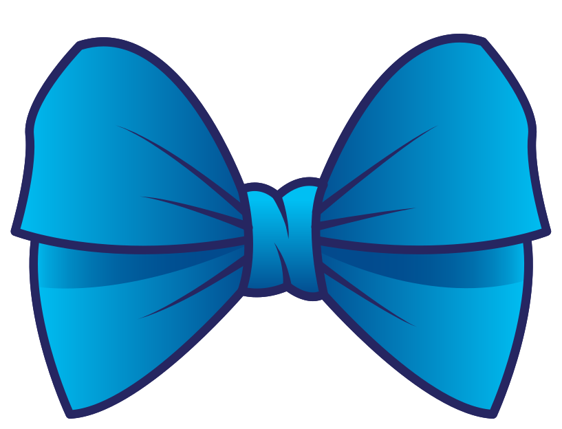 Blue Bow Free Clipart HD Transparent PNG Image