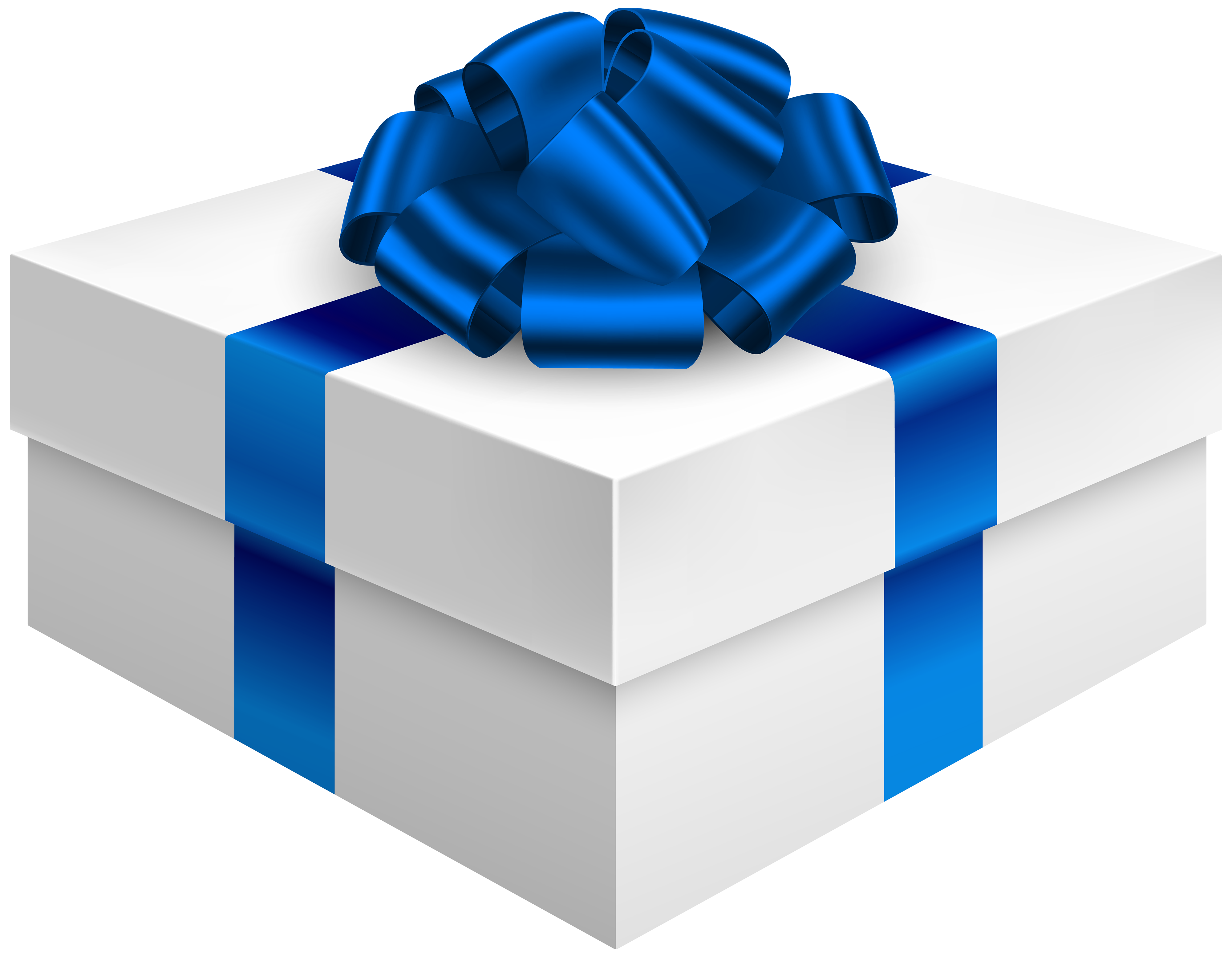 Blue Gift Bow Free Download PNG HQ Transparent PNG Image