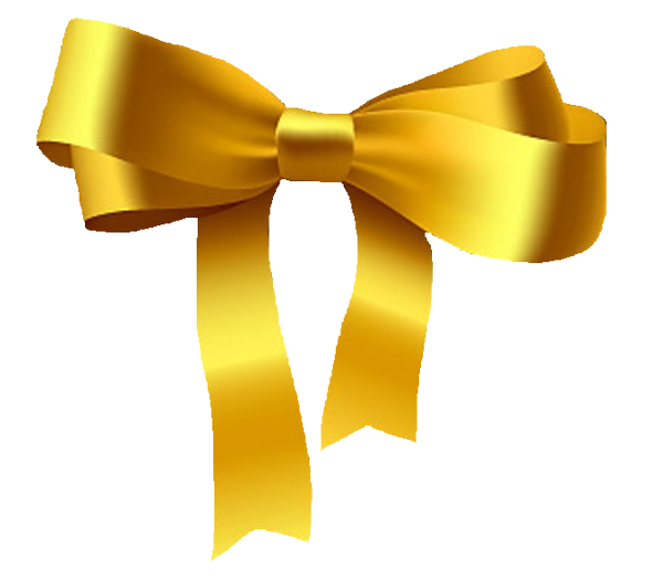 Golden Bow Download Free Image Transparent PNG Image