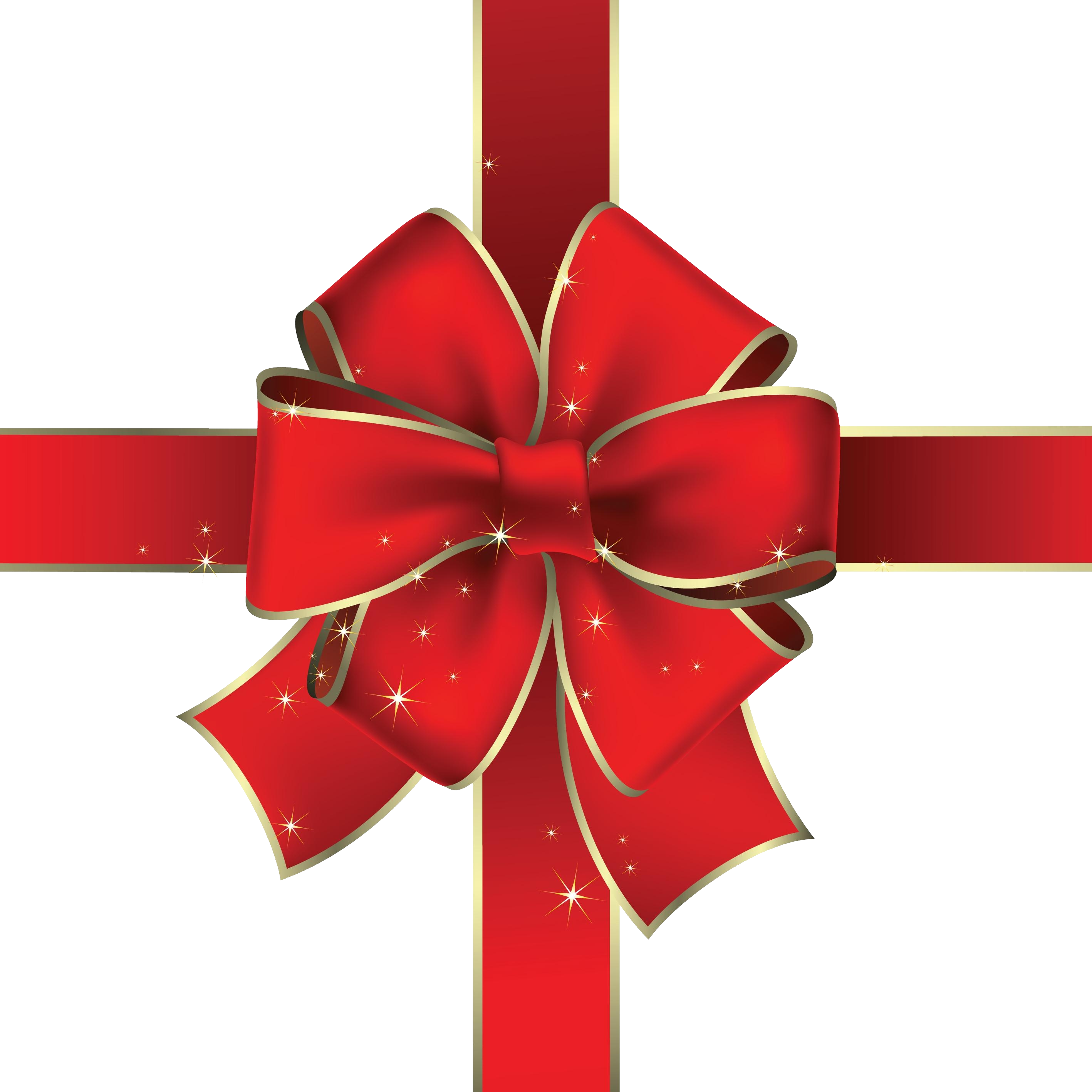 Present Red Bow PNG Image High Quality Transparent PNG Image