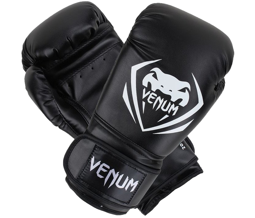 Gloves Venum Boxing Black Free HQ Image Transparent PNG Image