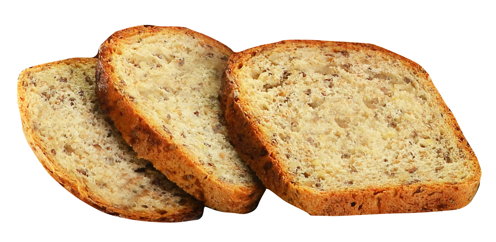 Multi Slices Grain Bread Free Photo Transparent PNG Image