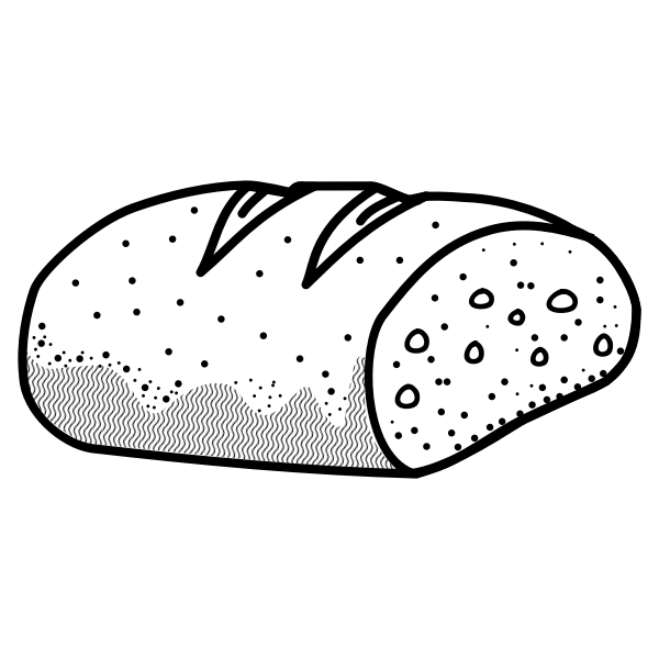 White Vector Bread Free Transparent Image HD Transparent PNG Image