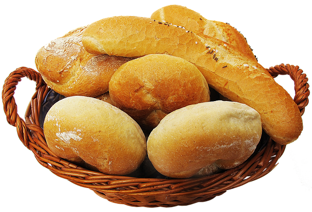 Basket Photos French Bread HQ Image Free Transparent PNG Image