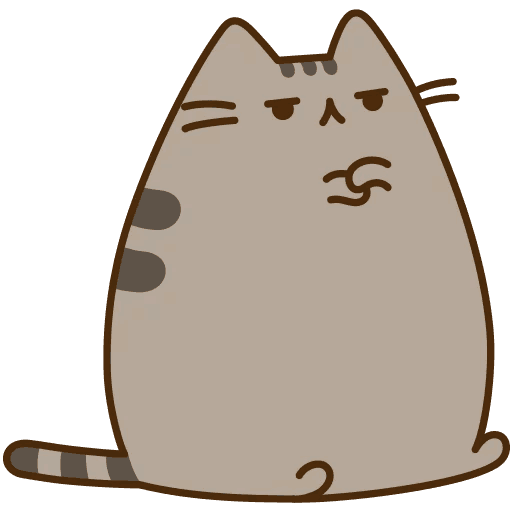 Mammal Sticker Pusheen Cat Download HQ PNG Transparent PNG Image