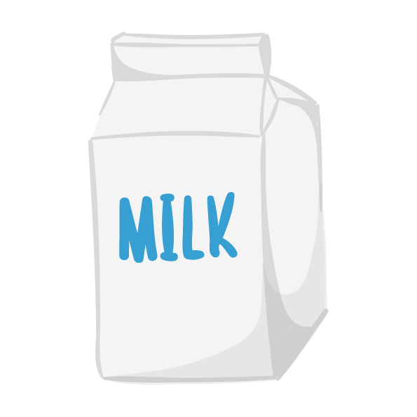 Painted Breakfast Vector Milk Free Download PNG HD Transparent PNG Image