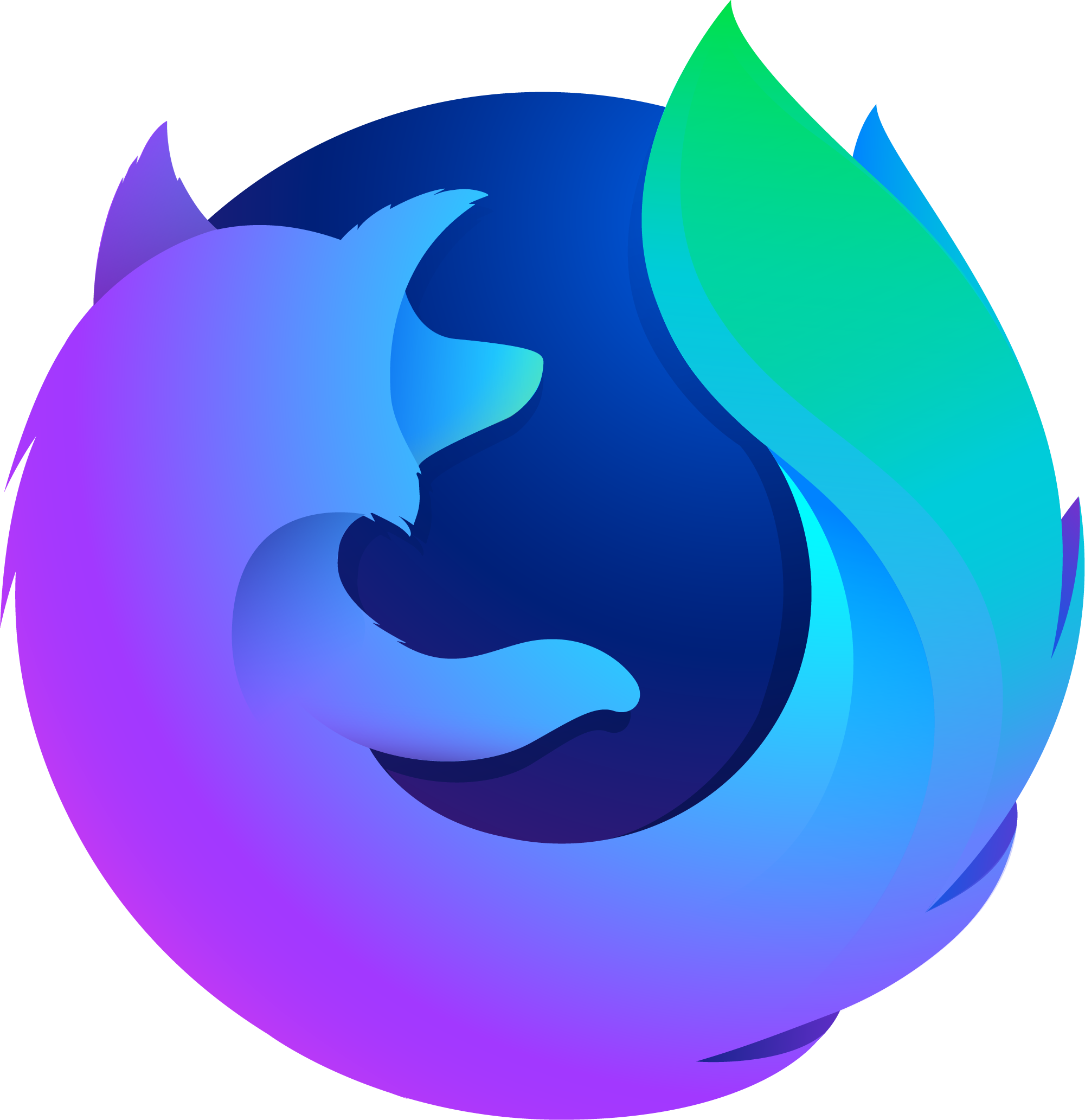 Purple Firefox Cool Free Clipart HD Transparent PNG Image