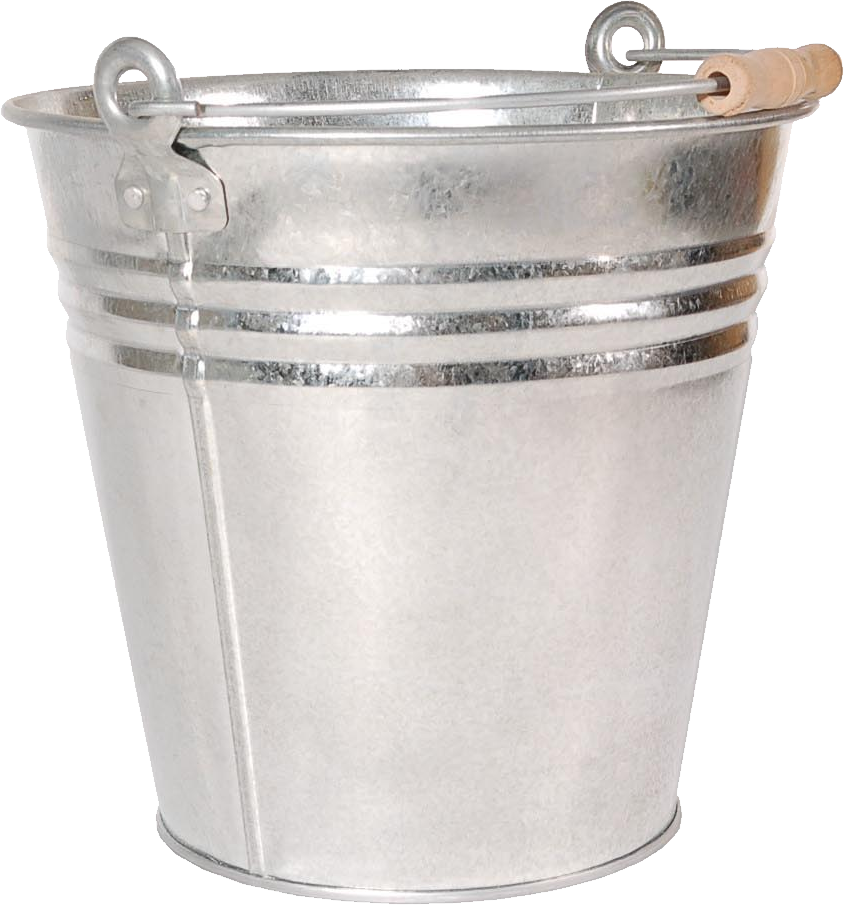 Bucket Silver Free Download PNG HD Transparent PNG Image