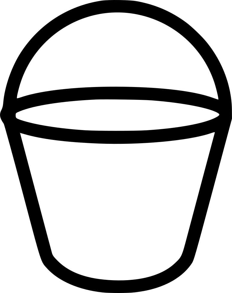 Vector Bucket PNG Free Photo Transparent PNG Image