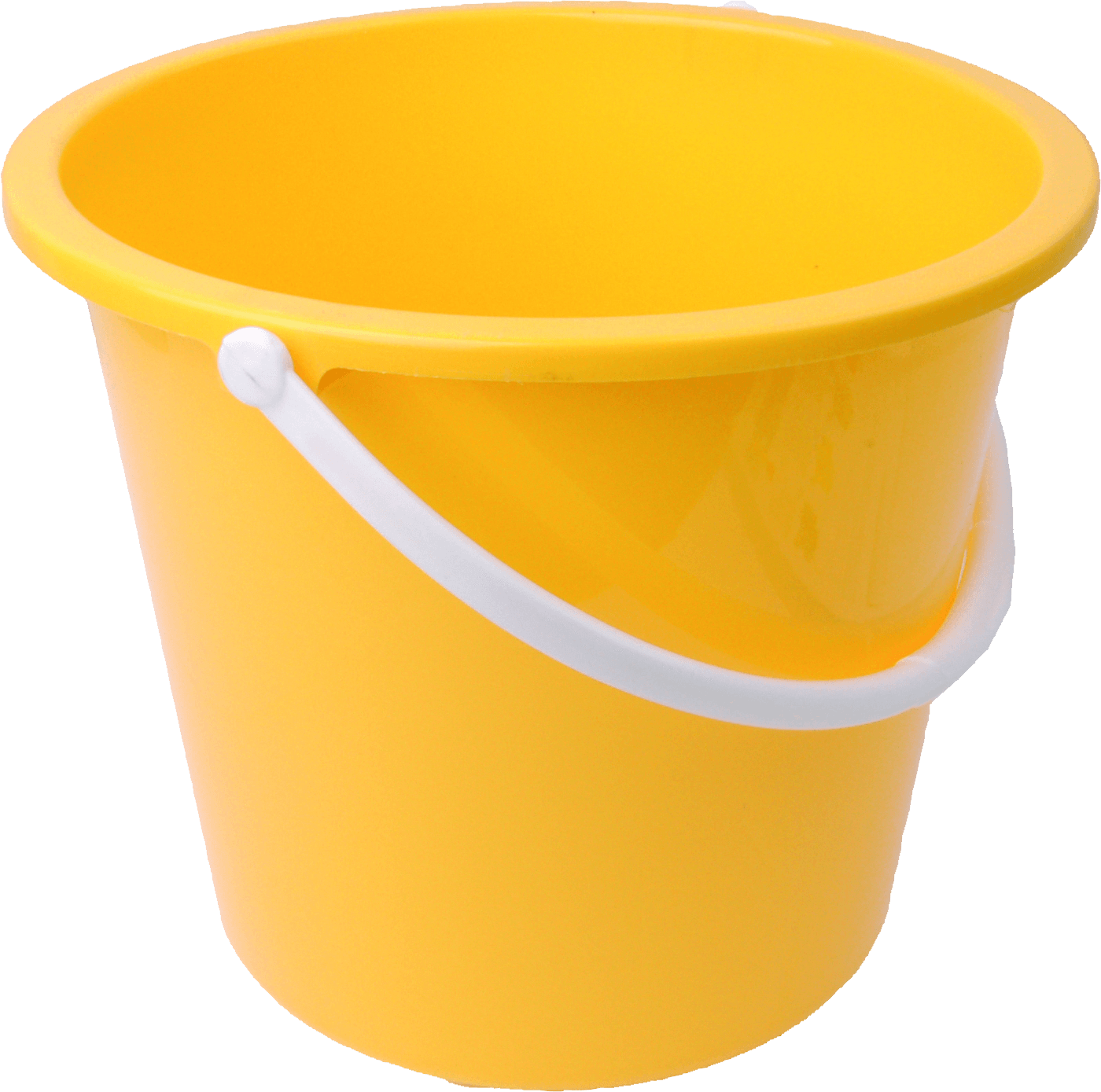 Plastic Yellow Bucket Png Image Download Transparent PNG Image