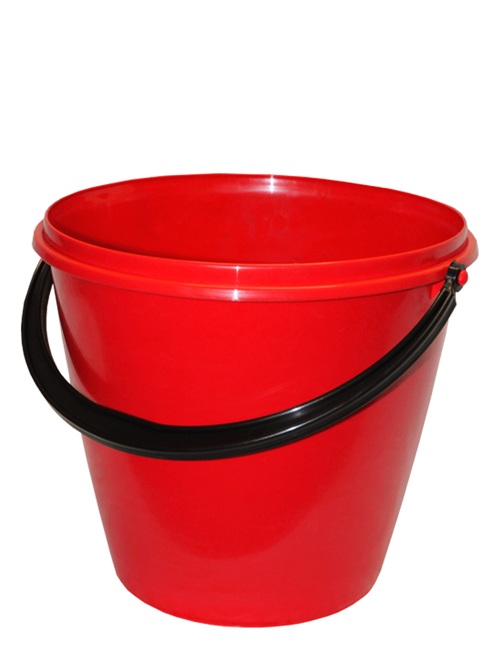 Plastic Red Bucket Png Image Transparent PNG Image