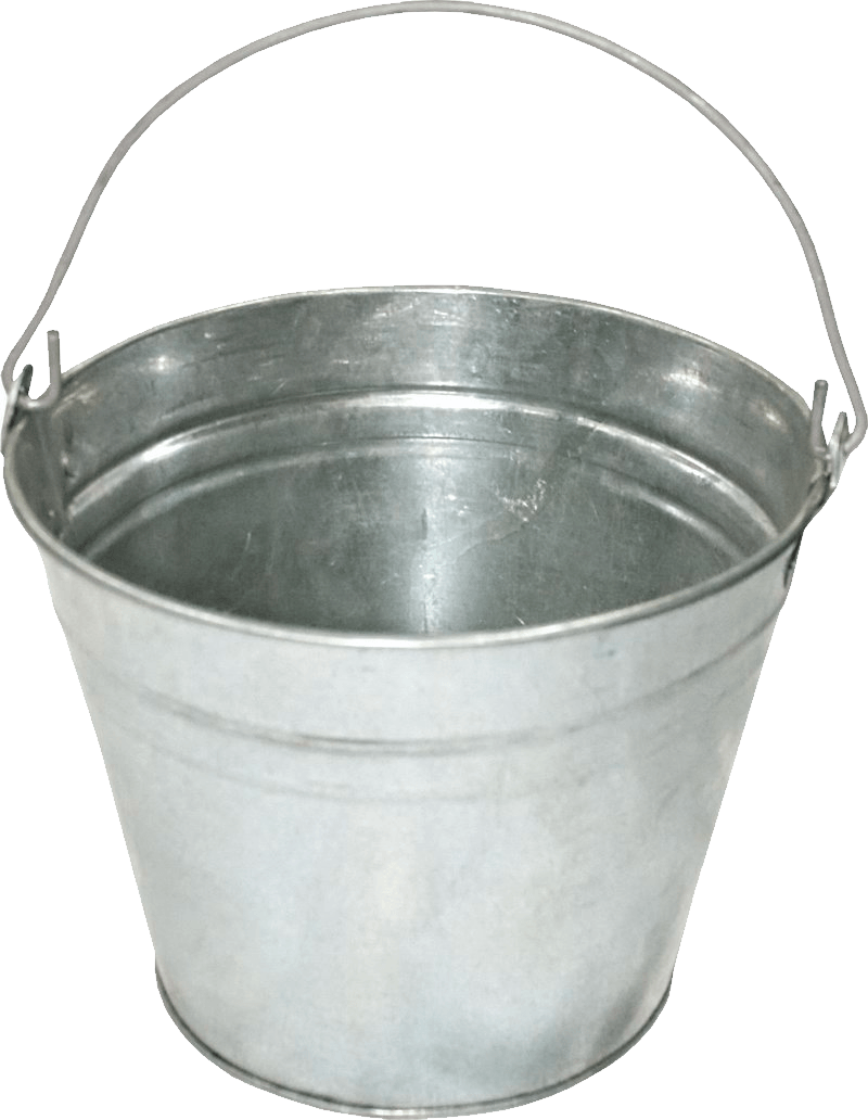 Iron Bucket Png Image Transparent PNG Image