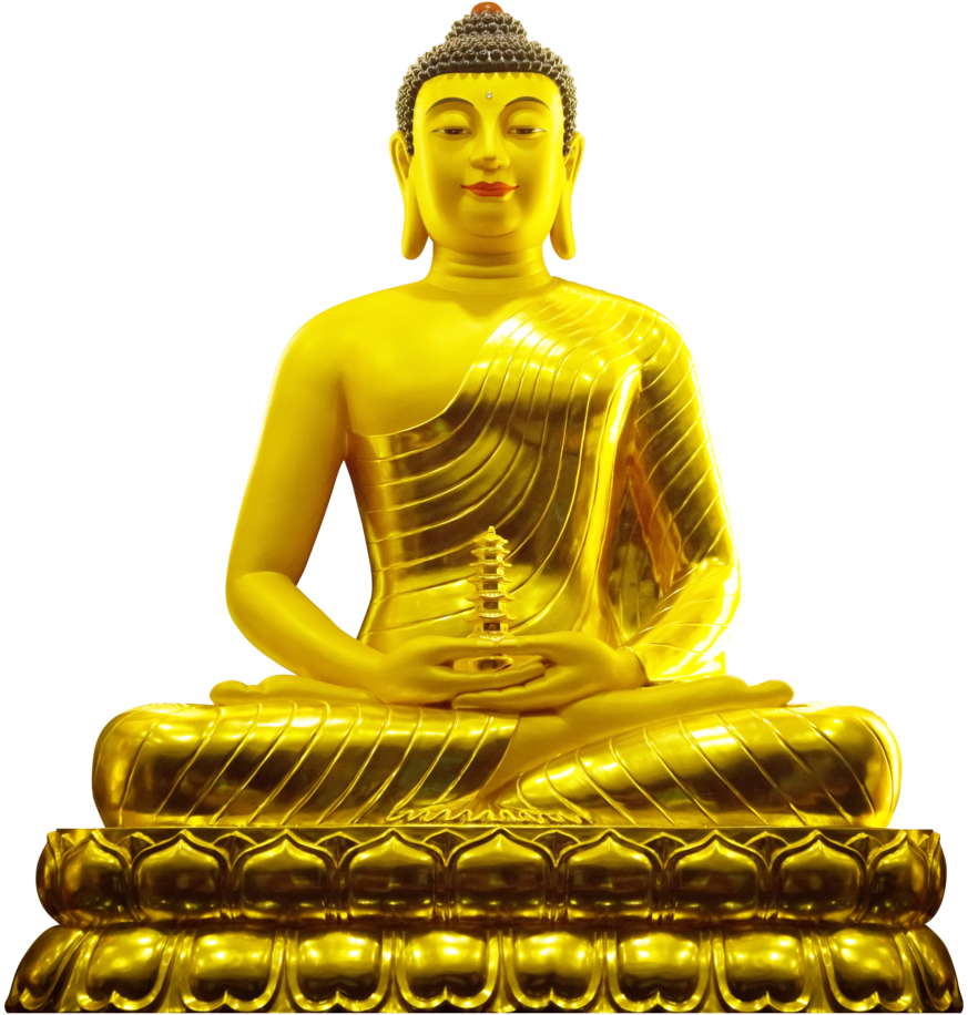 Golden Buddha Statue Free Transparent Image HD Transparent PNG Image