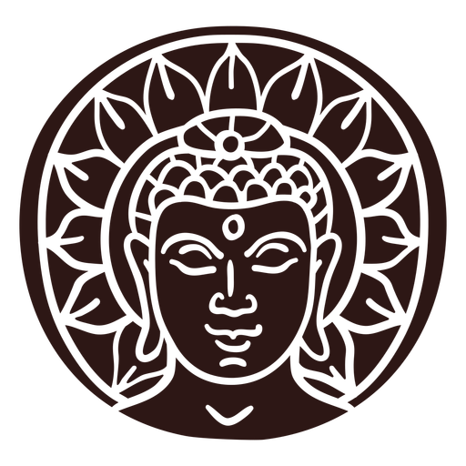 Vector Buddha Face PNG Download Free Transparent PNG Image