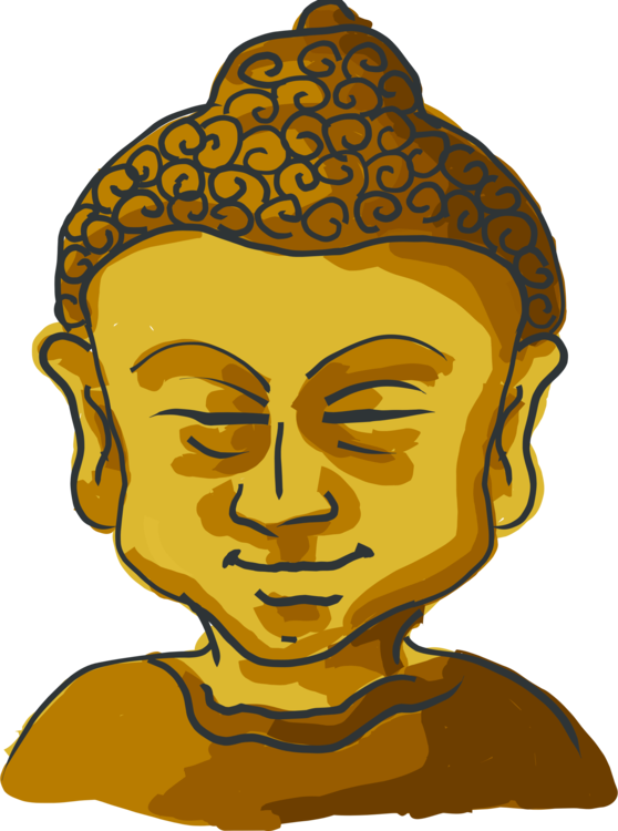 Vector Buddha Face Free Download PNG HQ Transparent PNG Image