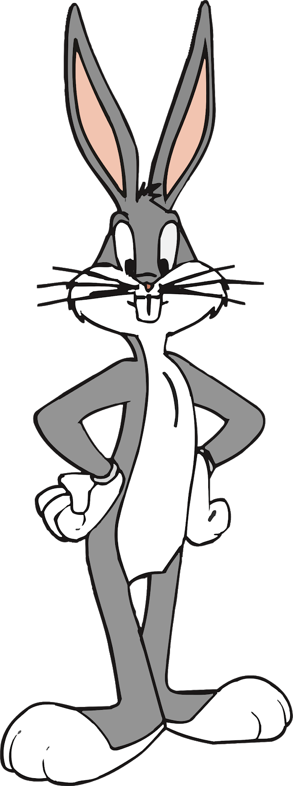 Cartoon Bugs Bunny Free Clipart HQ Transparent PNG Image