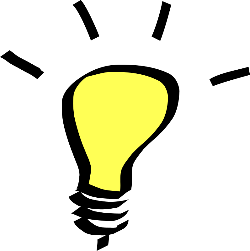 Idea Bulb Transparent PNG Image