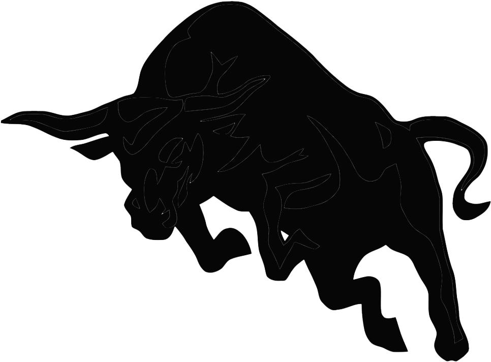 Vector Black Bull Download HQ Transparent PNG Image