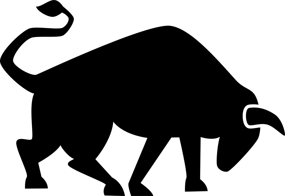 Vector Black Bull HQ Image Free Transparent PNG Image