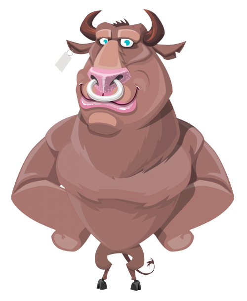 Vector Bull Face Free HQ Image Transparent PNG Image