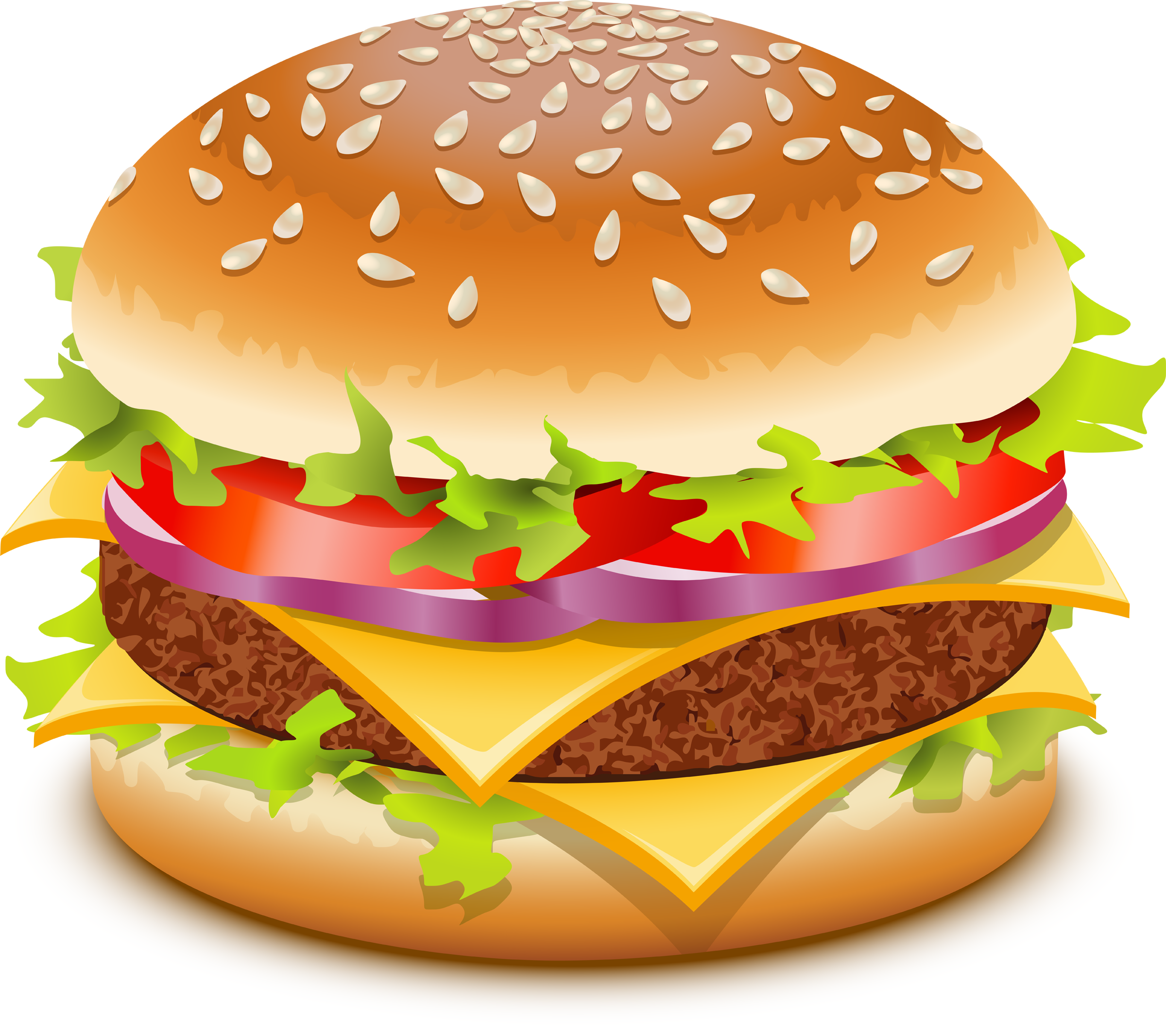 Burger Transparent Transparent PNG Image