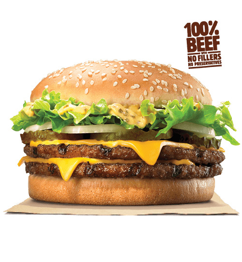 King Big Burger Free Photo Transparent PNG Image